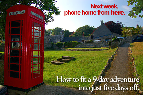 PHOTO Phone box in Worth Matravers village