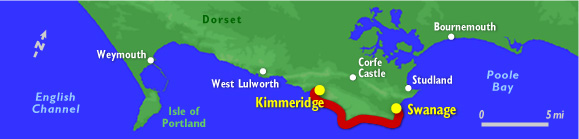 MAP Swanage to Kimmeridge